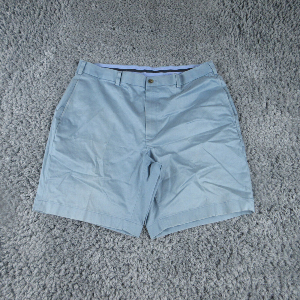 Brooks Brothers Shorts Mens 38 Blue Lightweight Advantage Chino 36x8.5*